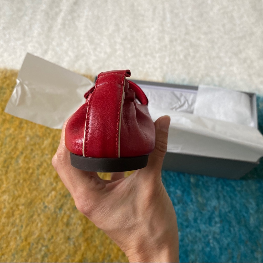 Everlane The Day Loafer Leather Shoes Deep Red - Picture 5 of 8